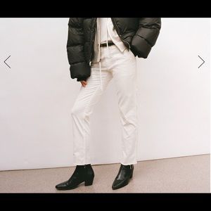 Nili Lotan Jenna Pant, Eggshell, size 2